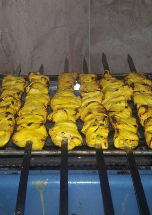 عکسی از دستور جوجه کباب