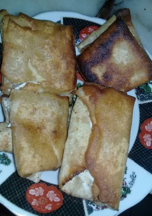 صورة لوصفة سندويشة لبنة 😋 مقلية