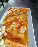 Tiradito de ají amarillo