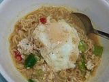 Mie kari kuah kornet