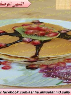 صورة لوصفة بان كيك