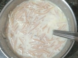 मीठी जावे की खीर(meethe jave recipe in hindi)