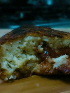 Una foto de Torta de Pan con bocadillo en sartén