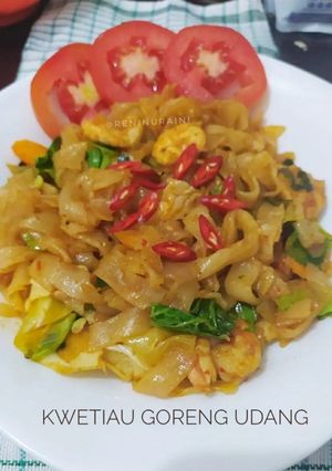 Foto resep Kwetiau Goreng Udang