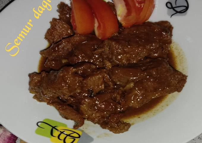 Semur daging