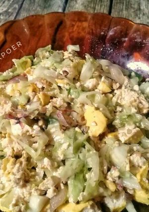 Foto resep Orak arik tahu & kol