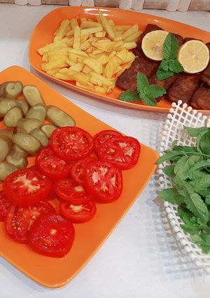 عکسی از دستور کباب لقمه (شام فوری)