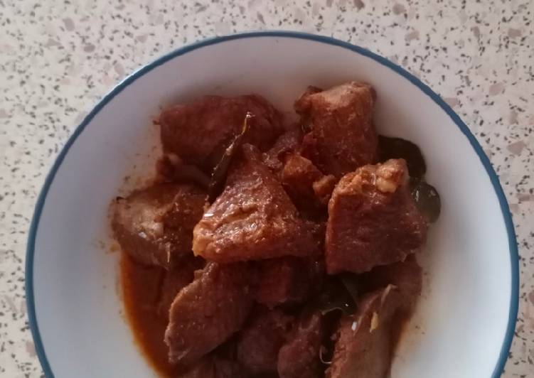 Gulai daging bumbu indofood