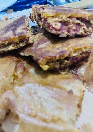 Foto resep Martabak telor kornet kulit lumpia
