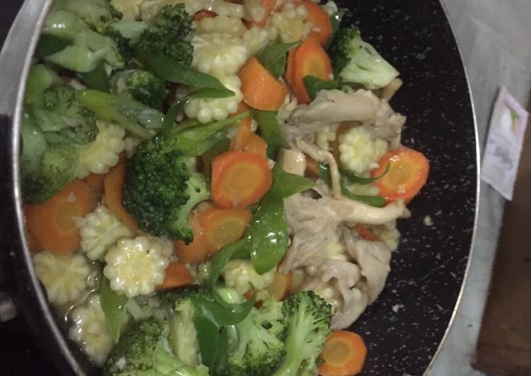 Resep Brokoli Saus Tiram Diet, Sempurna