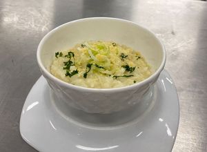 Foto de Risoto de alho poró