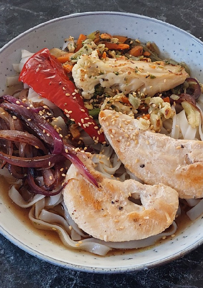 Una foto de Sopa Estilo Ramen Express de pollo