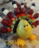 Thanksgiving Fruit Turkey