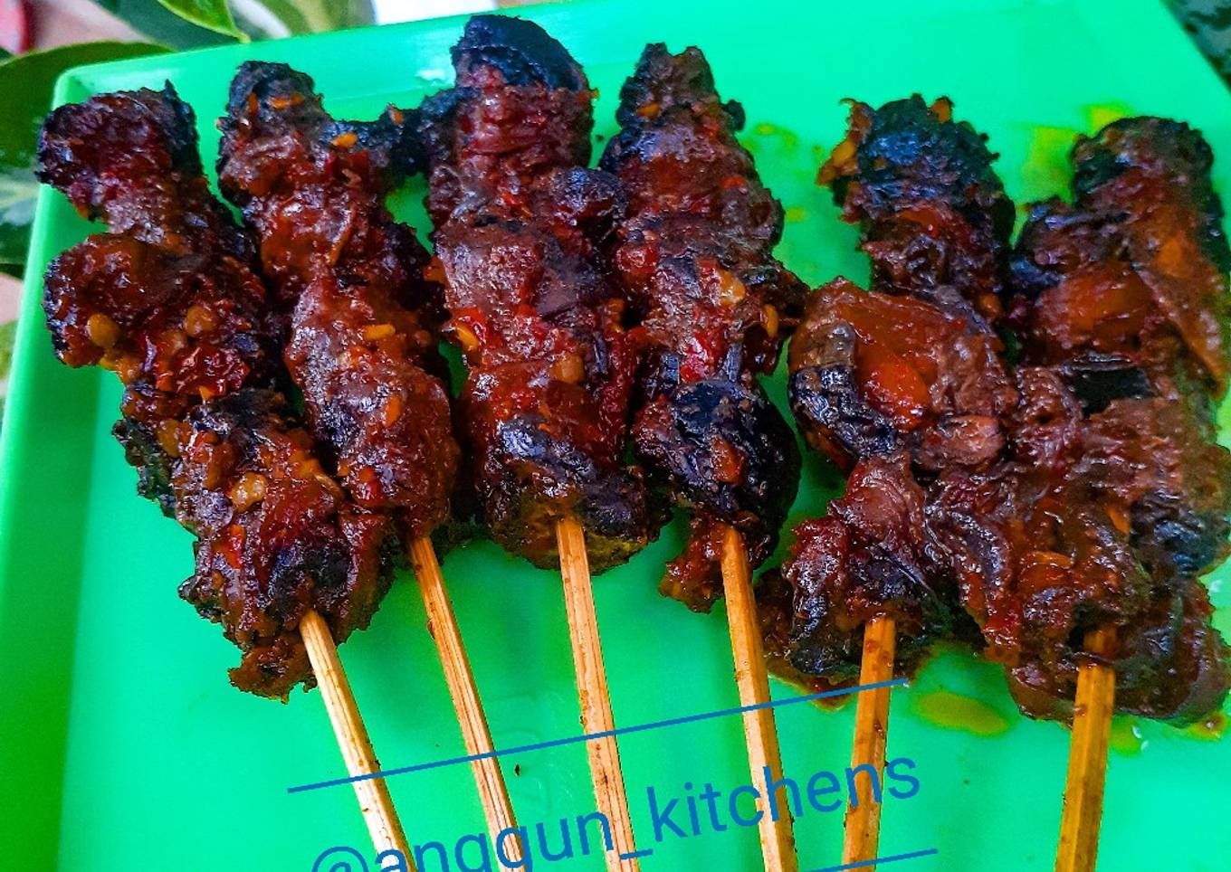 Sate Keong Pedas Manis