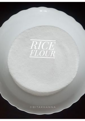 A picture of Homemade Rice Flour.