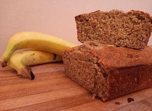 Una foto de Budín de banana integral 🍌🍌