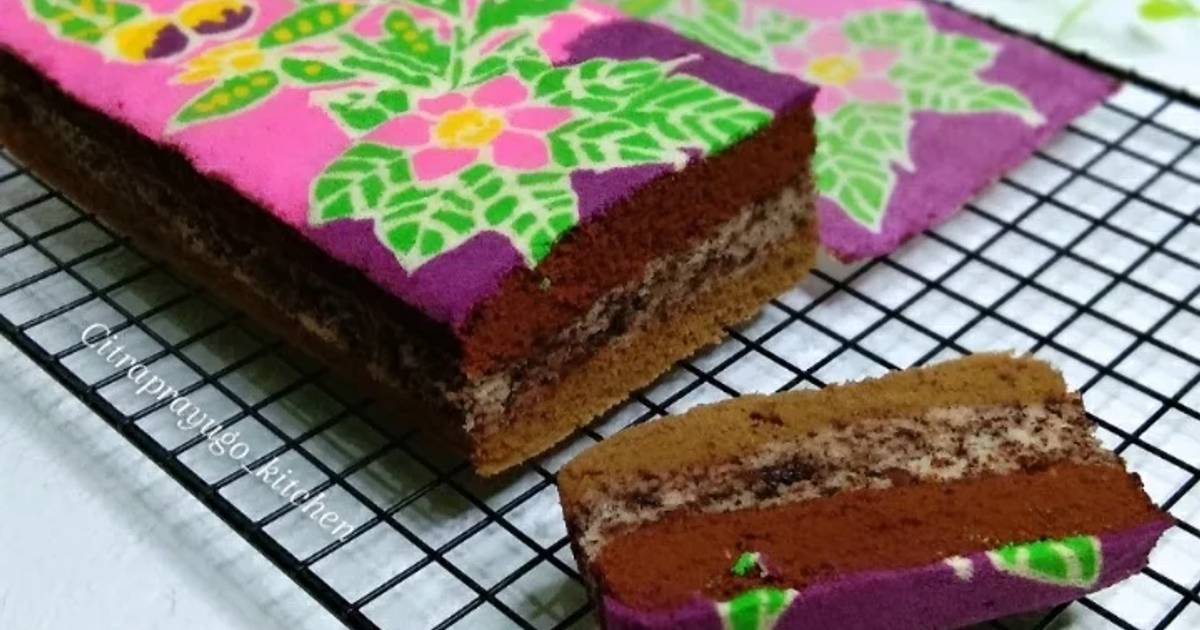 Resep Trio Chocomoca Batik Cake Oleh Citra Prayugo Cookpad