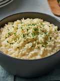 Arroz cremoso con queso o falso risotto