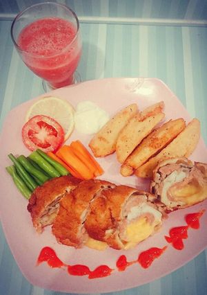 Foto resep Chicken Cordon Bleu