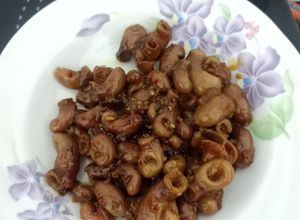 Hình của món Bao tử cá basa khìa.