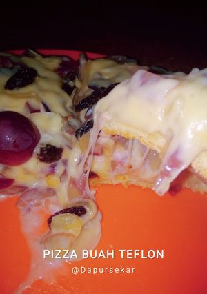 Foto resep Pizza Buah Teflon