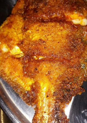 A picture of Pomfret fry.