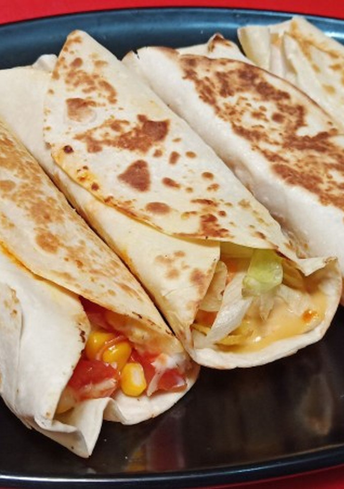 Foto resep Smoked Chicken Burrito
