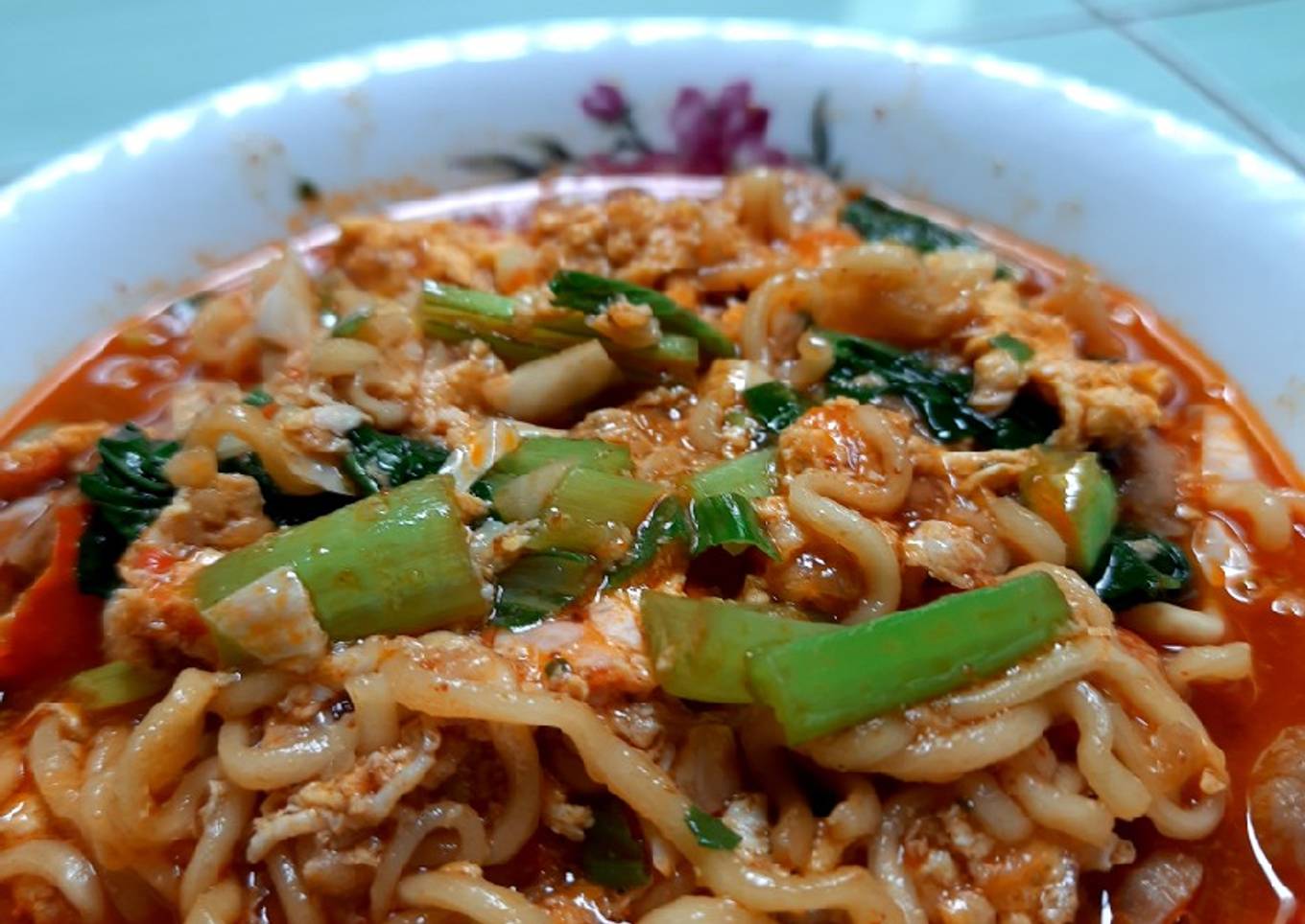 Mie nyemek indomie goreng Aceh