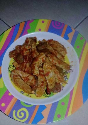 Foto resep Otak-otak dan Bakso Rica-rica