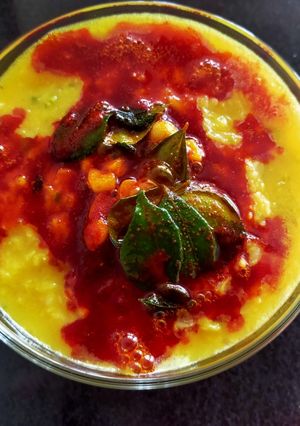 A picture of Lahsuni Dal.
