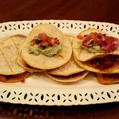 A picture of Mini loaded Quesadillas.