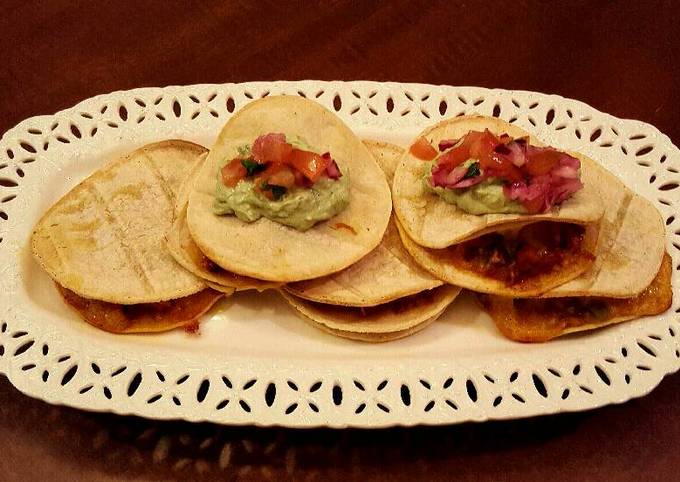 Mini loaded Quesadillas