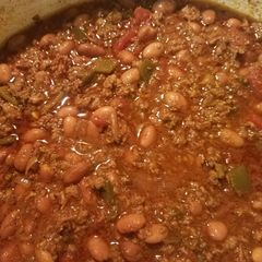A picture of Ground Beef Chili.