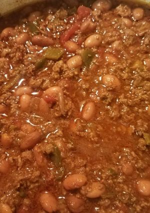 A picture of Ground Beef Chili.