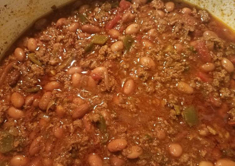 Simple Way to  Ground Beef Chili