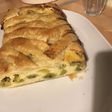 Gâteau kiwis noix de coco citron vert et fromage blanc en croûte tressée