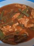 Caldillo de huevo con nopalitos