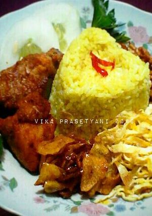 Foto resep Nasi Kuning Sederhana nan Gurih