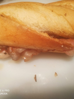 Una foto de Bocadillo bacon