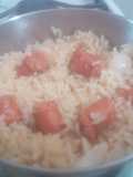 Arroz con​ chistorra