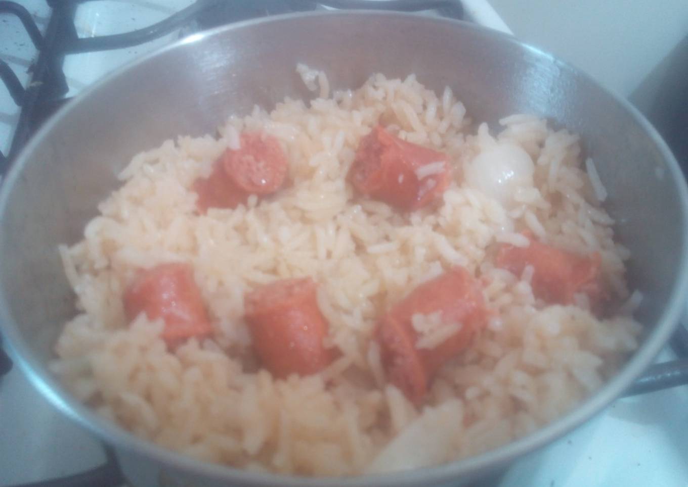 Arroz con​ chistorra