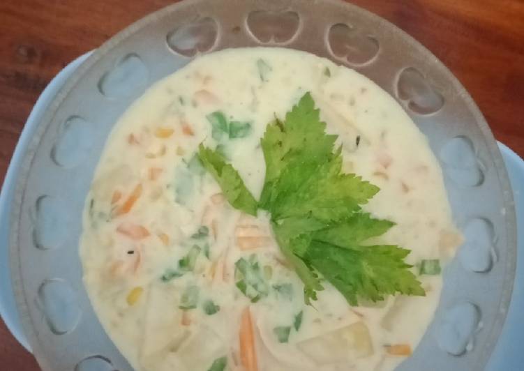 Sup krim jagung (Soup cream)