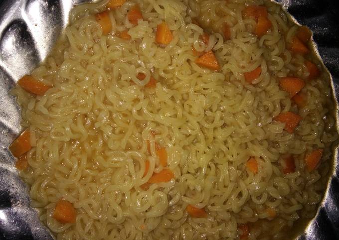 Pepper soup carrot noodles