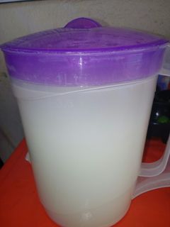 Una foto de Agua fresca de jícama a la Mario, s