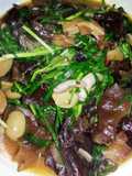 Tumis Jamur Kucai