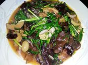 Gambar tumis kucai jamur