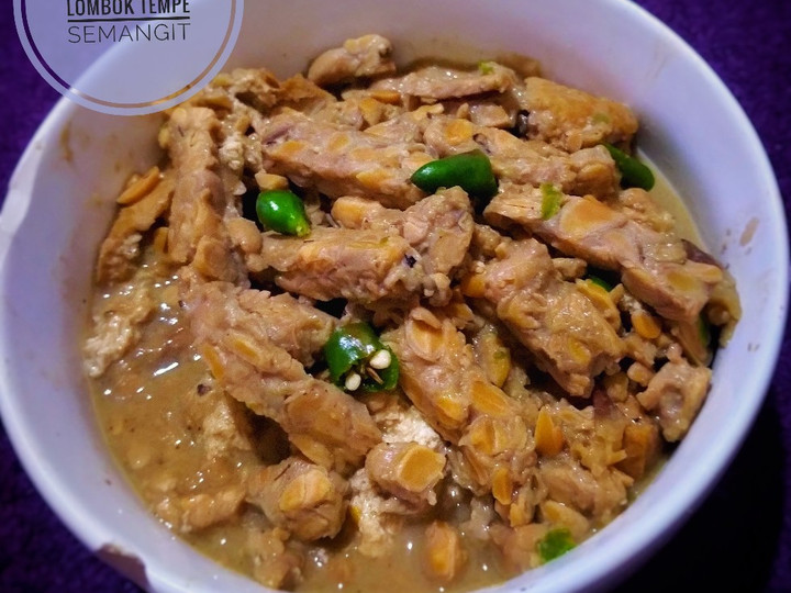 Resep 61. Jangan Lombok Tempe Semangit 🌶🌶 yang Sempurna