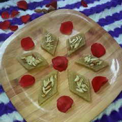 A picture of Bread barfi.