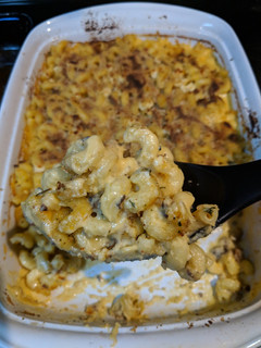A picture of Gourmet Baked Mac 'N Cheese.