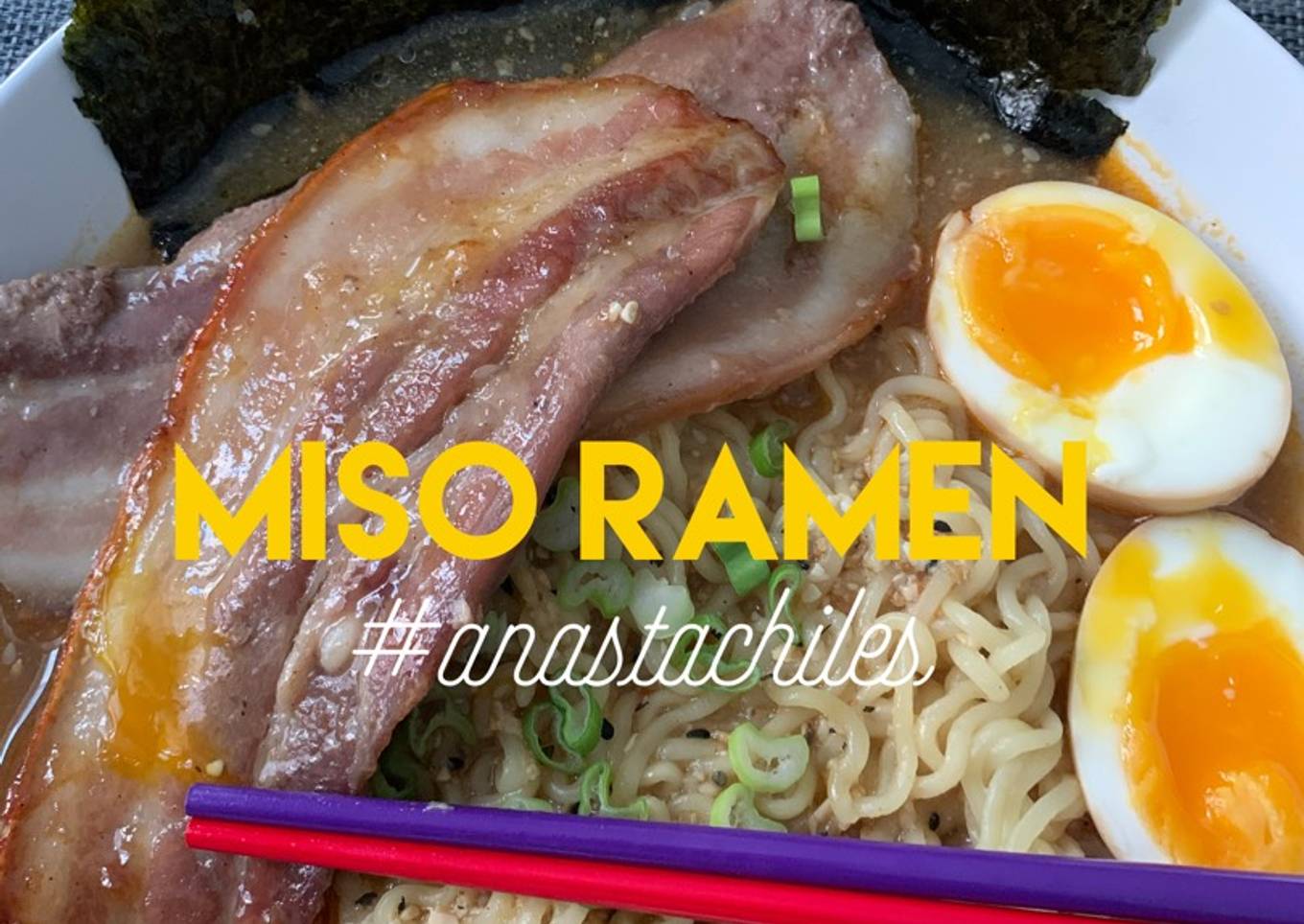Miso Ramen (ala restoran Jepang)